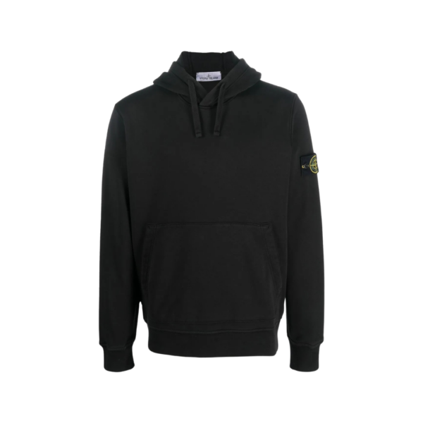 Core Fleece-Kapuzenpullover Schwarz