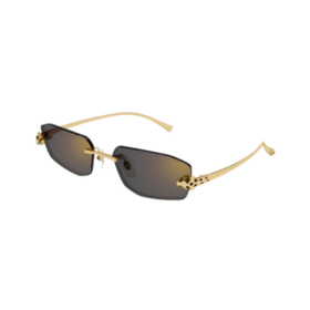Panthère Sonnenbrille in geometrischer