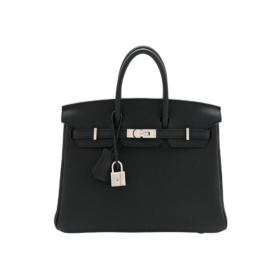 Birkin Black Epsom 30 Silberne