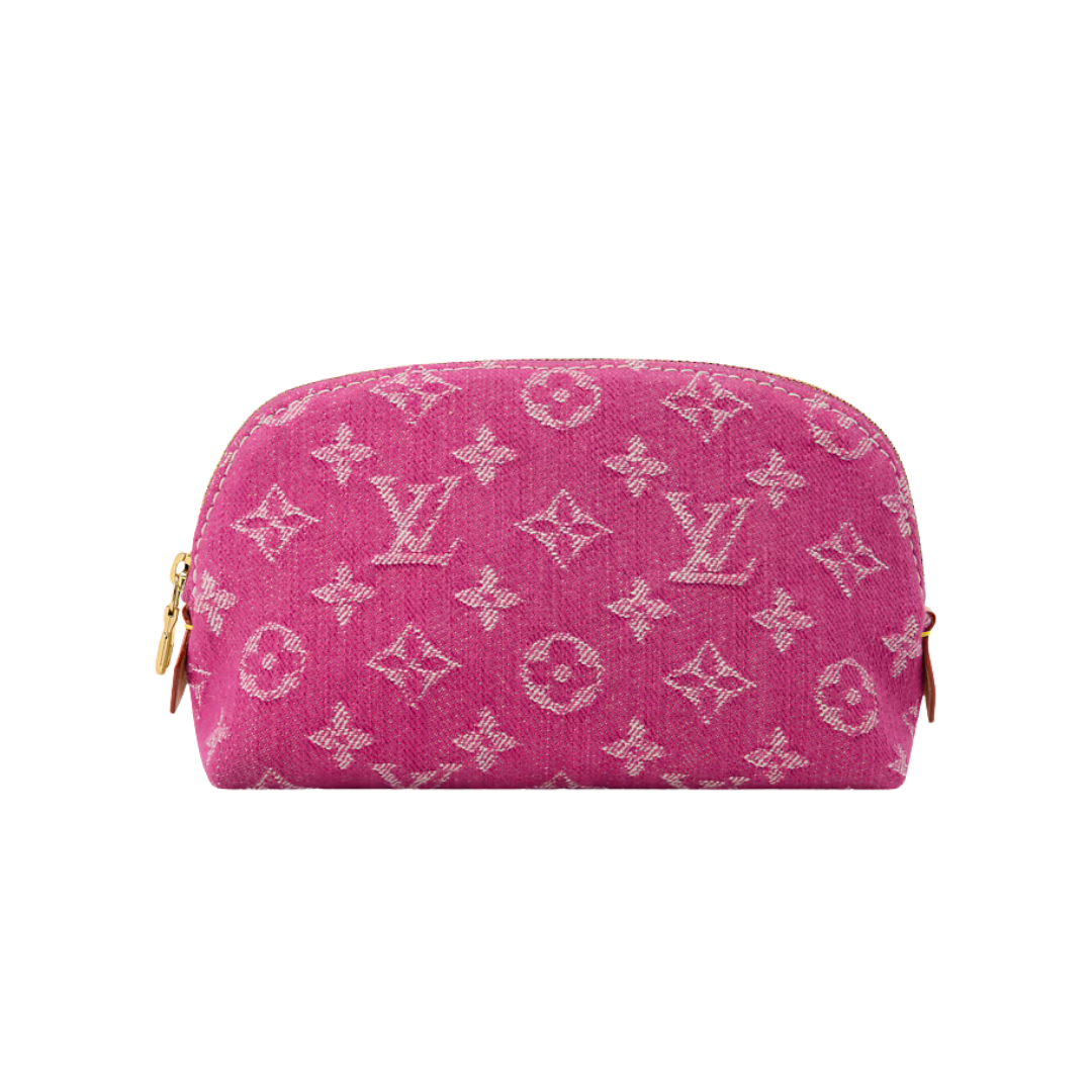 Kosmetiktäschchen PM Denim-Fuchsia 19 cm
