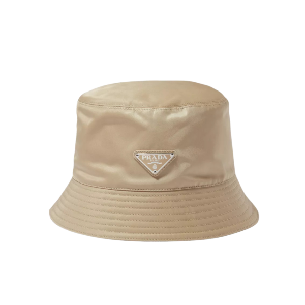 Wüstenfarbe/Silber Nylon-Bucket-Hut