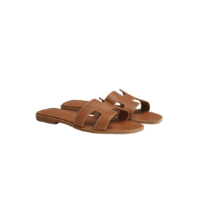 Oran Sandalen Weiß/Braun