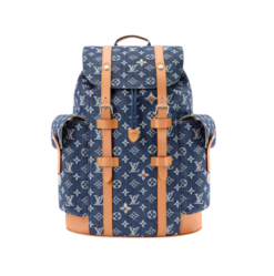 Christopher MM Rucksack Denim Blau 38 cm