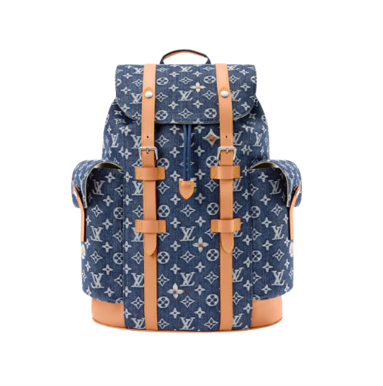 Christopher MM Rucksack Denim Blau 38 cm
