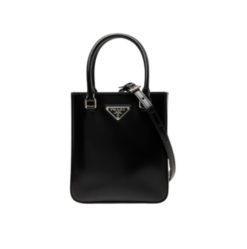 Kleine Satchel aus Spazzolato-Leder 15cm