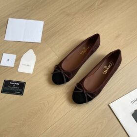 Velvet Ballerinas Dunkelbraun