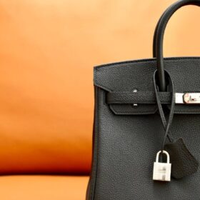Birkin Black Epsom 30 Silberne