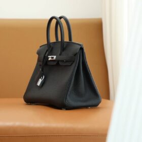 Birkin Black Epsom 30 Silberne