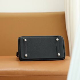 Birkin Black Epsom 30 Silberne