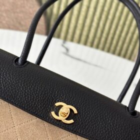 Small Tote Wildleder/Schwarz 31 cm
