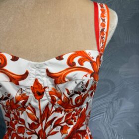 Popeline Mit Majolika-Print