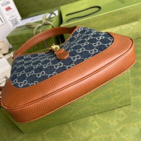 Jackie Denim Blau/Braun 28 cm