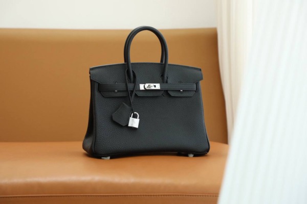 Birkin Black Epsom 30 Silberne