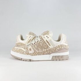 LV Trainers Beige