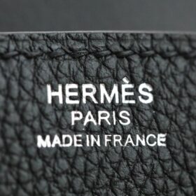 Birkin Black Epsom 30 Silberne