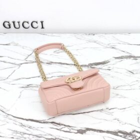 GG Marmont Schultertasche Hellrosa 22 cm
