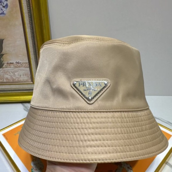 Wüstenfarbe/Silber Nylon-Bucket-Hut