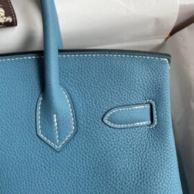 Birkin 35 Bleu Jean Togo