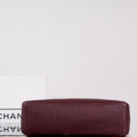 Maxi Flap Bag Bordeaux/Gold 38.5 cm