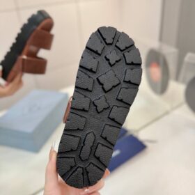 Nubuck Slides Dunkelbraun