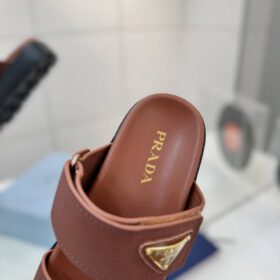Nubuck Slides Dunkelbraun