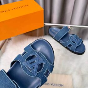 Isola Comfort Mule Blau Denim