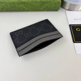 Card Case Dunkelgrau/Grau 10cm