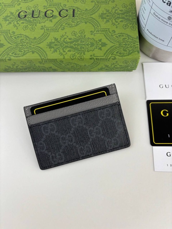 Card Case Dunkelgrau/Grau 10cm