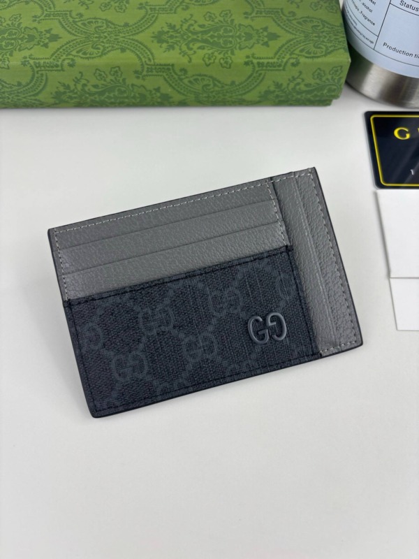 GG-Kartenetui mit grauem Rand 10cm
