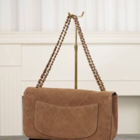 Maxi Flap Tasche Camel 32 cm