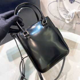 Kleine Satchel aus Spazzolato-Leder 15cm