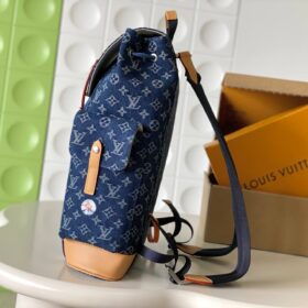 Christopher MM Rucksack Denim Blau 38 cm