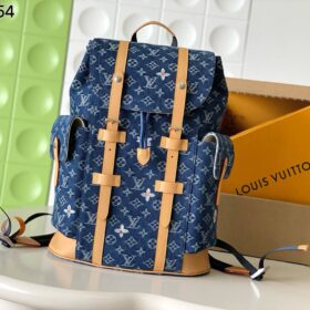 Christopher MM Rucksack Denim Blau 38 cm