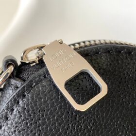 Bella Beuteltasche Schwarz / Silber 22 cm