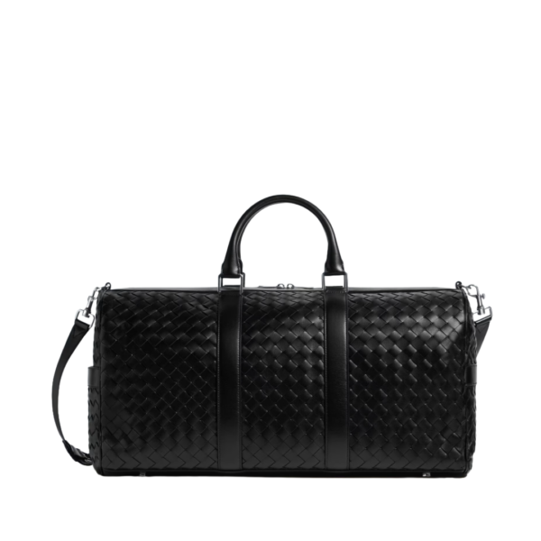 Intrecciato Duffle Schwarz 55 cm