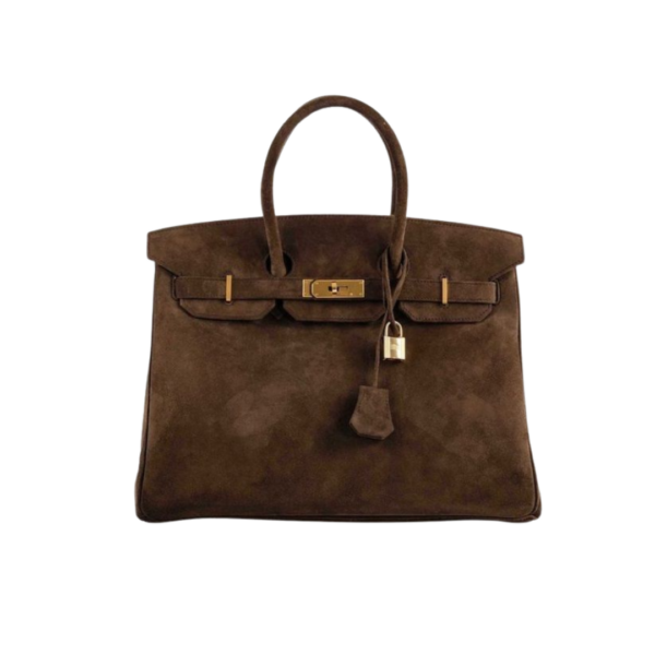 Dunkelbraunes Doblis/Gold 25 cm