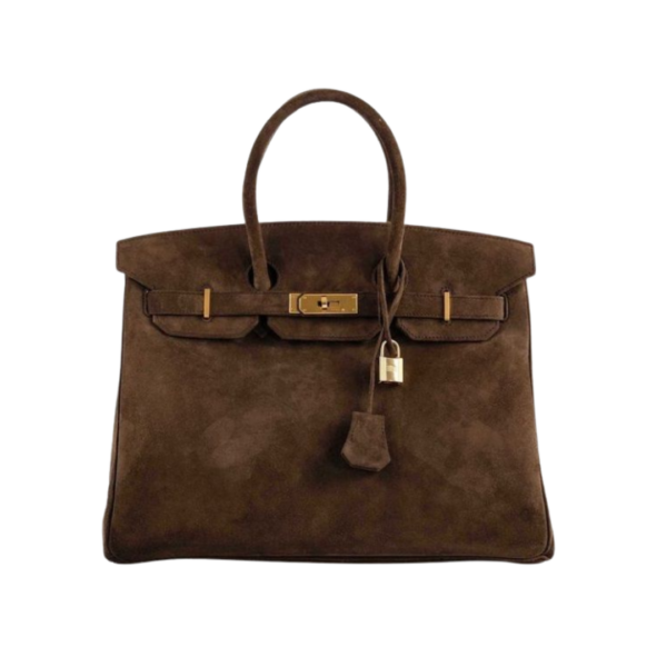 Dunkelbraunes Doblis/Gold 30 cm