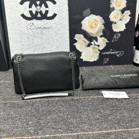 Calypso Weichleder Schwarz/Silber 38 cm