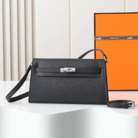 Kelly Elan Schwarz mit Palladium-Hardware 25cm