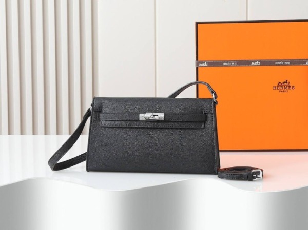 Kelly Elan Schwarz mit Palladium-Hardware 25cm