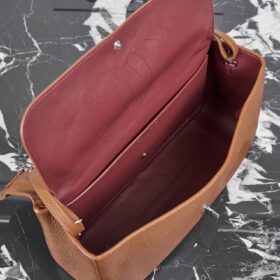 Maxi Flap Braun/Silber 32 cm