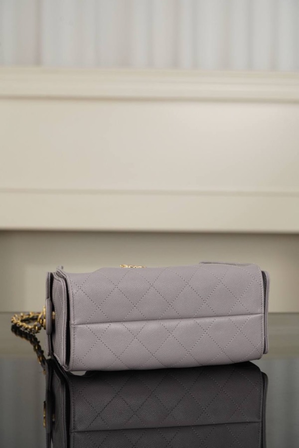 25 Hobo Grau/Gold 22 cm