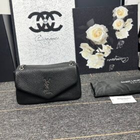Calypso Weichleder Schwarz/Silber 38 cm