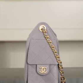 25 Hobo Grau/Gold 22 cm