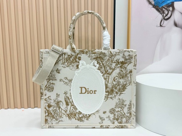 Dioriviera Medium Book Tote mit Riemen 41 cm