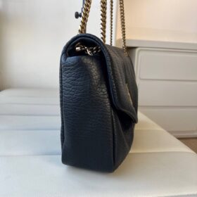 Calypso Weichleder Schwarz/Gold 38 cm