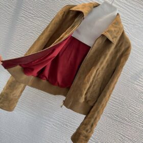 Velours-Kalbsleder – Fango Beige