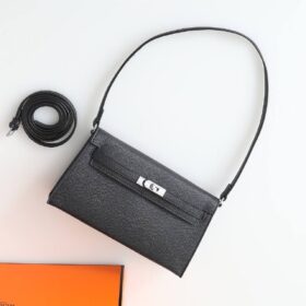 Kelly Elan Schwarz mit Palladium-Hardware 25cm