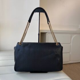 Calypso Weichleder Schwarz/Gold 38 cm