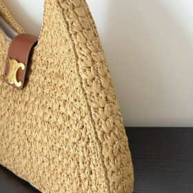 Cabas-Dreieck aus Raffia 45 cm